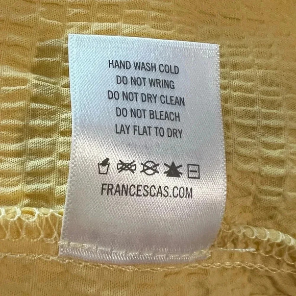 Francesca's Miami Collection Yellow Crepe Sundress NWT - Picture 10 of 12